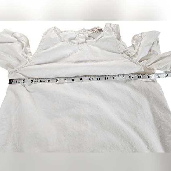 Ann Taylor LOFT White Blouse size Small - Picture 4 of 5